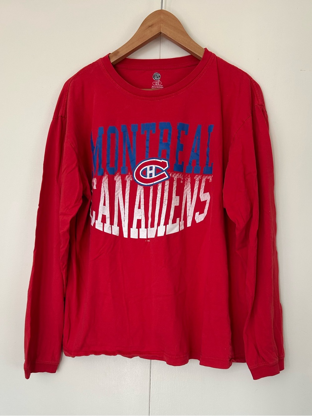 Montreal Canadiens Red Long Sleeve